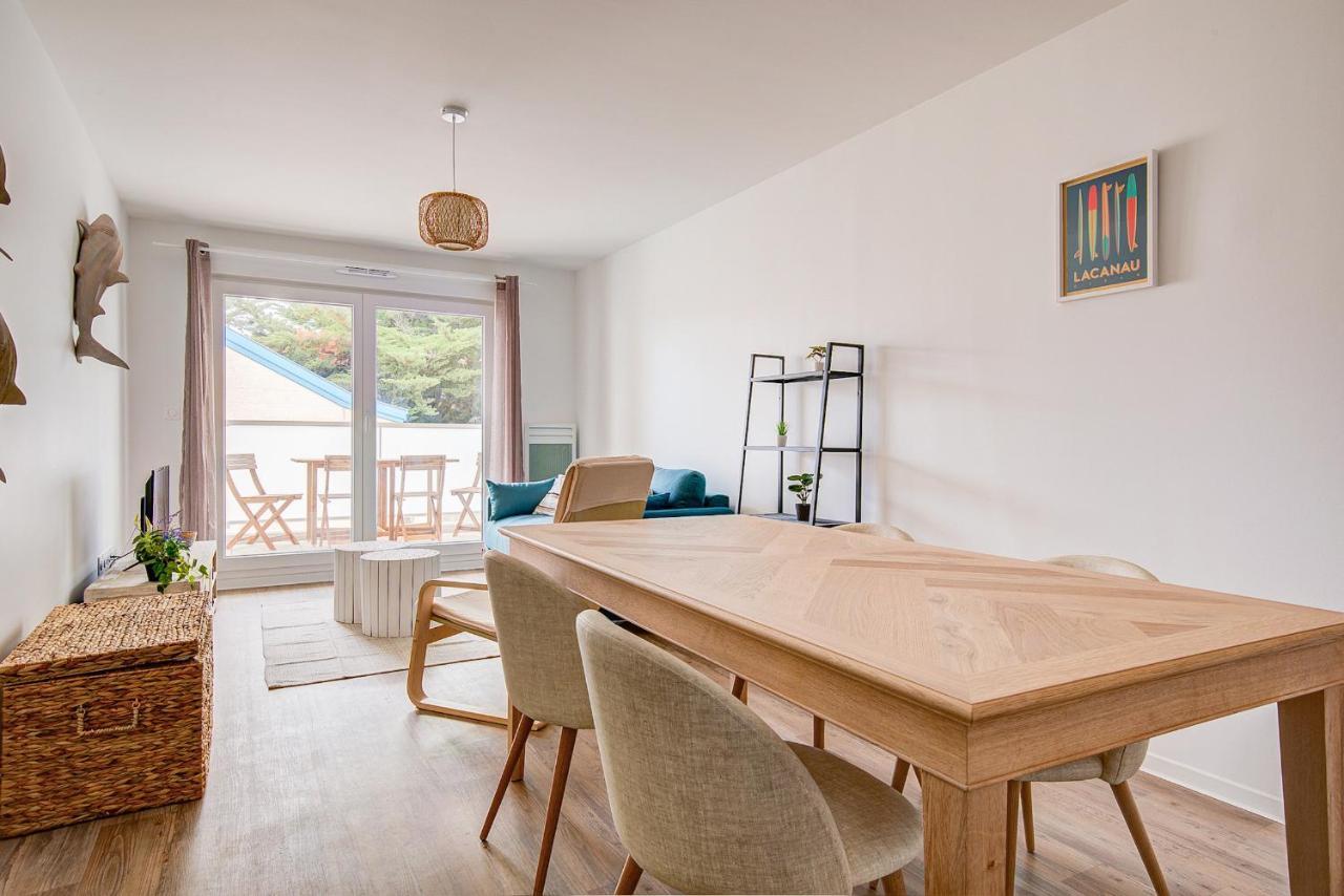 Ressourcez-Vous Dans Ce Bel Appartement A Lacanau Dış mekan fotoğraf